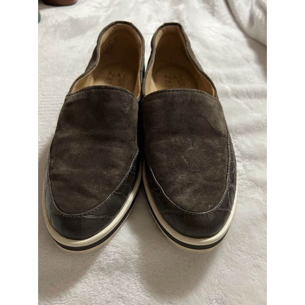 Naturalizer Brown‎ Loafer Style Shoes Size 6 Suede Top
